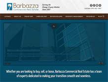 Tablet Screenshot of barbazzarealestate.com